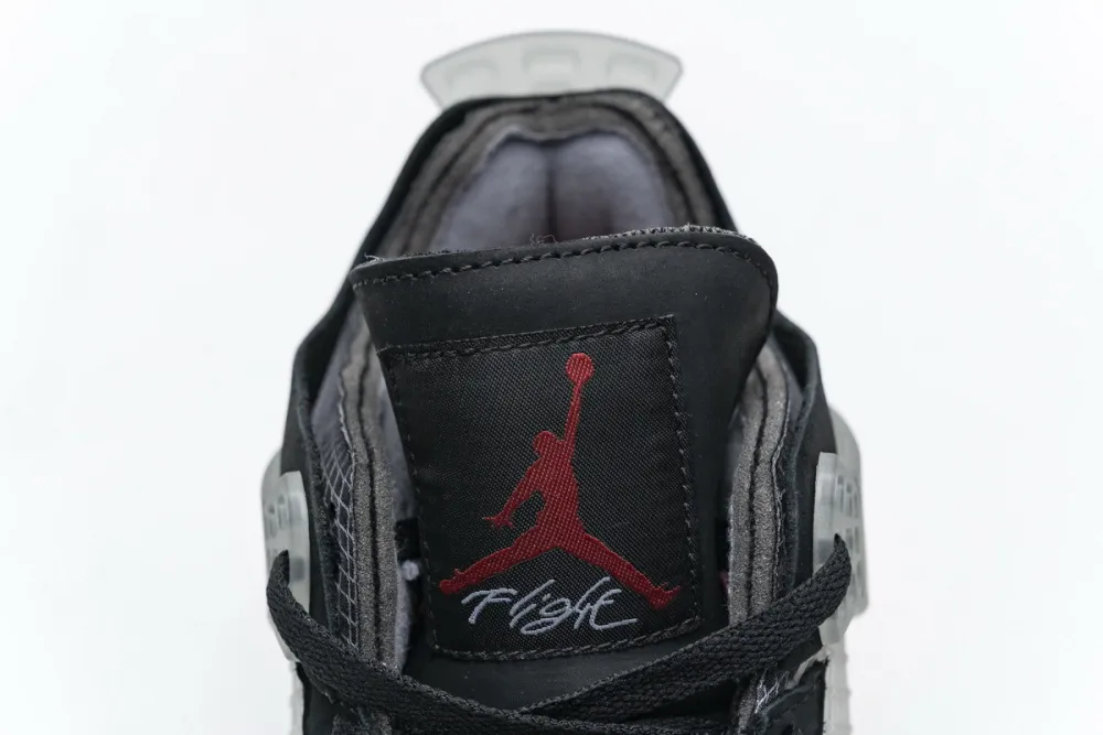 Reps StockX Shoes OFF White x Air Jordan 4 Bred Black Red CV9388-001??