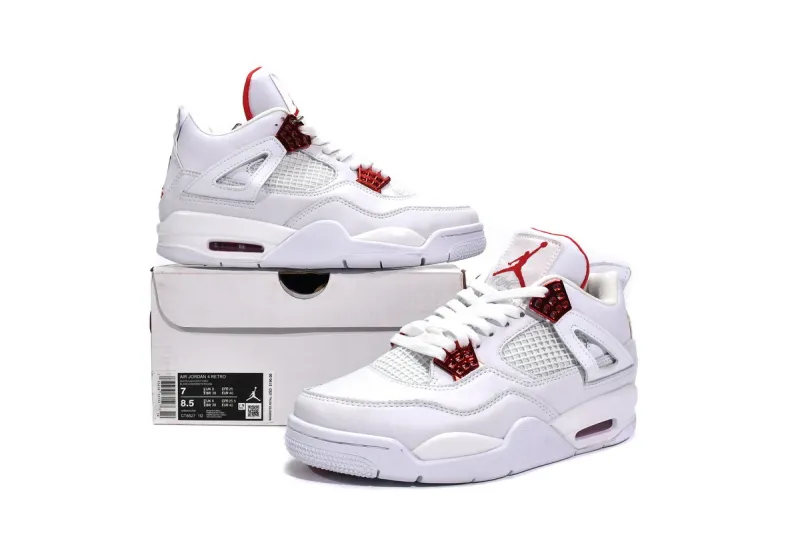 Jordan 4 Metallic Red