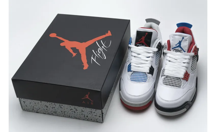 Reps StockX Shoes Air Jordan 4 Retro“What The” CI1184-146??