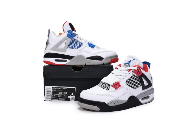 Reps StockX Shoes Air Jordan 4 Retro“What The” CI1184-146??