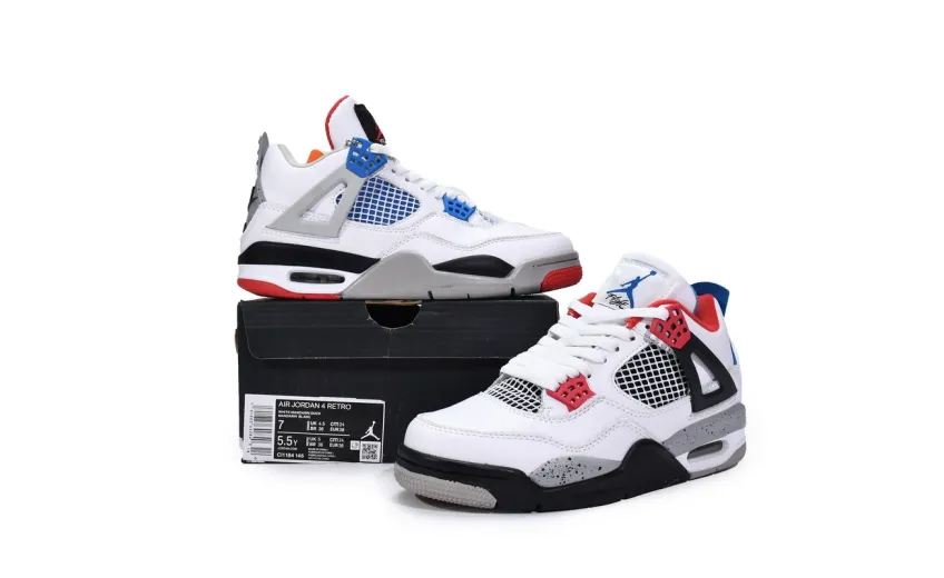 Reps StockX Shoes Air Jordan 4 Retro“What The” CI1184-146??