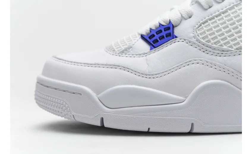 Jordan Retro 4 White Purple
