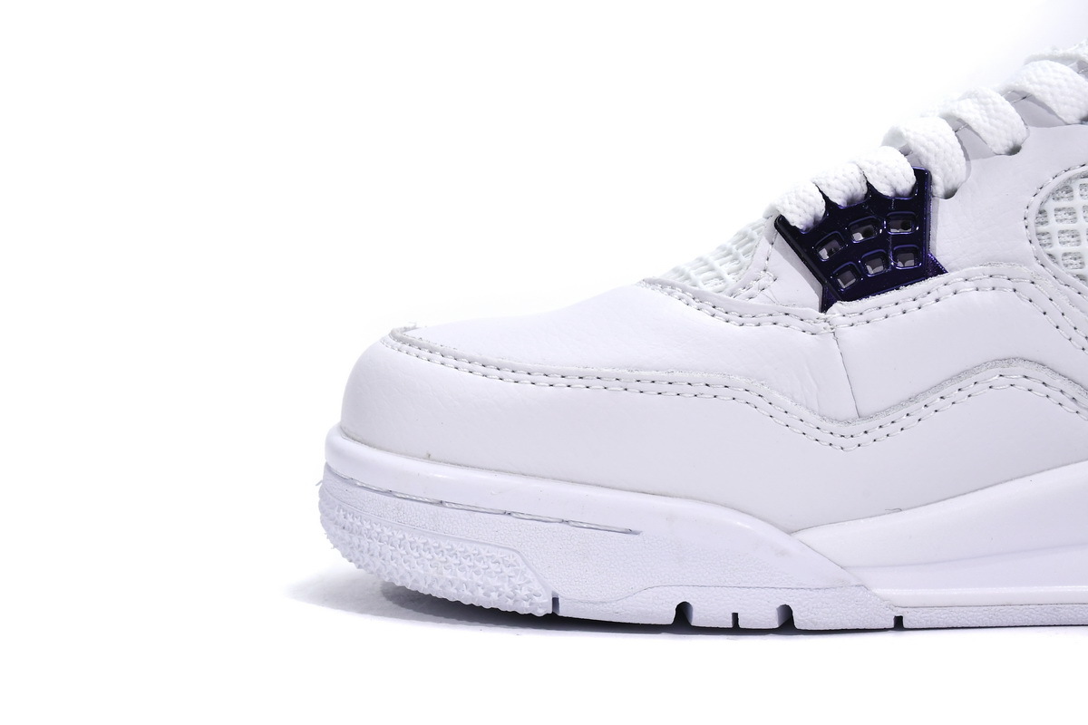 Purple Jordan 4 Metallic