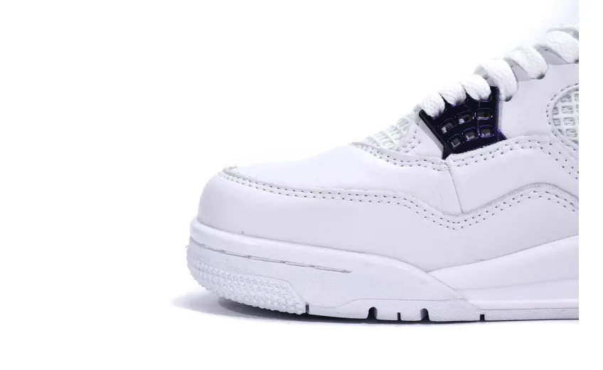 Purple Jordan 4 Metallic