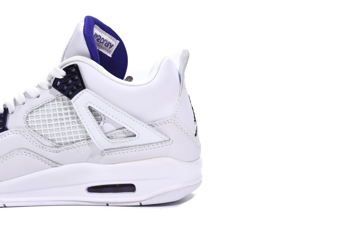 Jordan Retro 4 White Purple