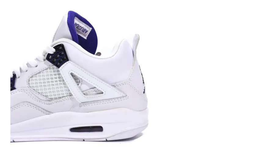 Jordan Retro 4 White Purple