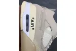 Reps StockX Shoes OFF White x Air Jordan 4 Sail Yellow CV9388-100??