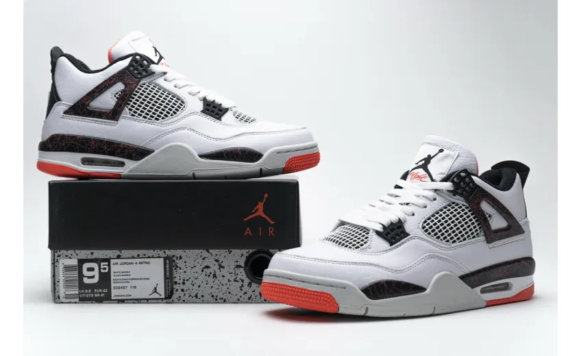 Reps StockX Shoes Air Jordan 4 Retro “Pale Citron“ 308497-116??