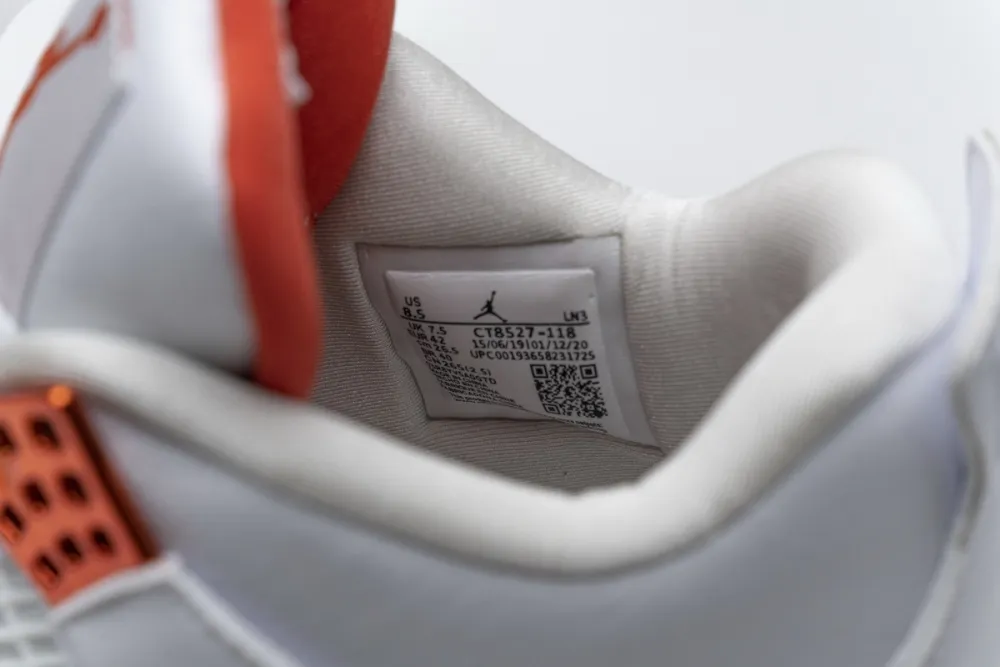 Reps StockX Shoes Air Jordan 4 Retro 'Orange Metallic' 487724-118??