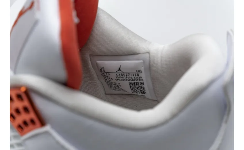 Reps StockX Shoes Air Jordan 4 Retro 'Orange Metallic' 487724-118??