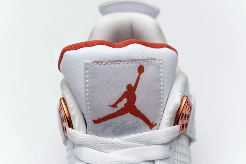 Reps StockX Shoes Air Jordan 4 Retro 'Orange Metallic' 487724-118??