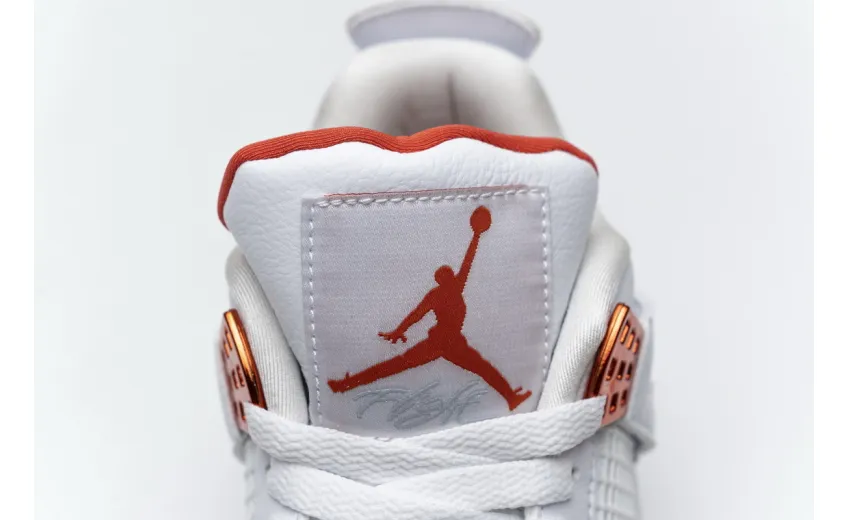 Reps StockX Shoes Air Jordan 4 Retro 'Orange Metallic' 487724-118??