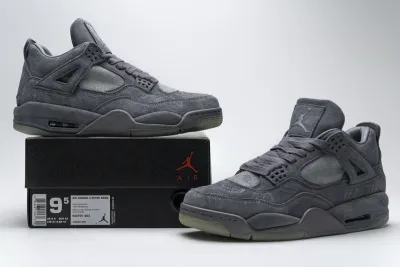  KAWS X Air Jordan 4 Retro Black 930155-003 01