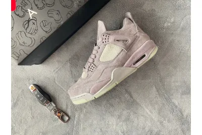  KAWS X Air Jordan 4 Retro Grey 930155-003 02