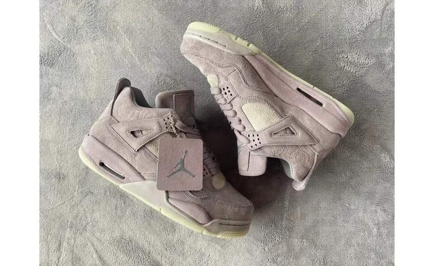 Reps StockX Shoes KAWS X Air Jordan 4 Retro Grey 930155-003??