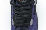 jordans 4 travis scott purple reps