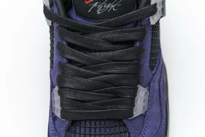 jordans 4 travis scott purple reps