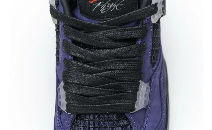 jordans 4 travis scott purple reps