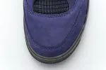 travis scott jordan 4 purple suede replica