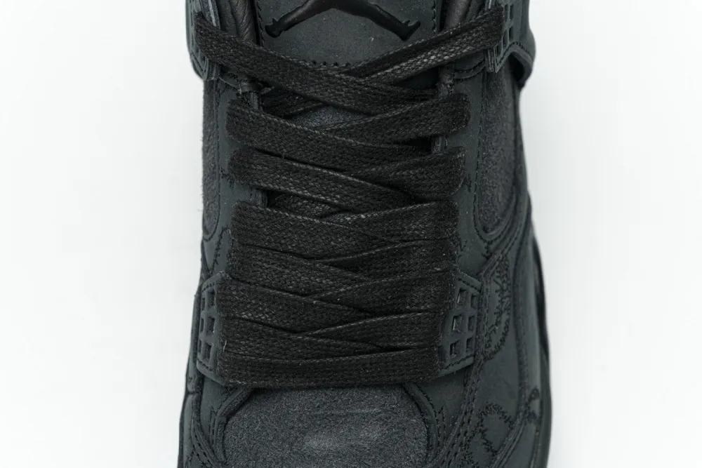 Reps StockX Shoes Air Jordan 4 Retro KAWS Black 930155-001??