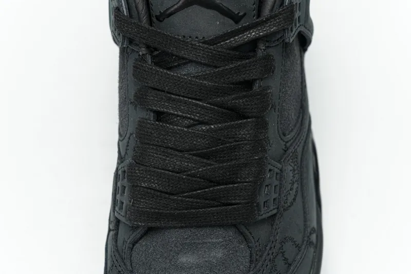 Reps StockX Shoes Air Jordan 4 Retro KAWS Black 930155-001??
