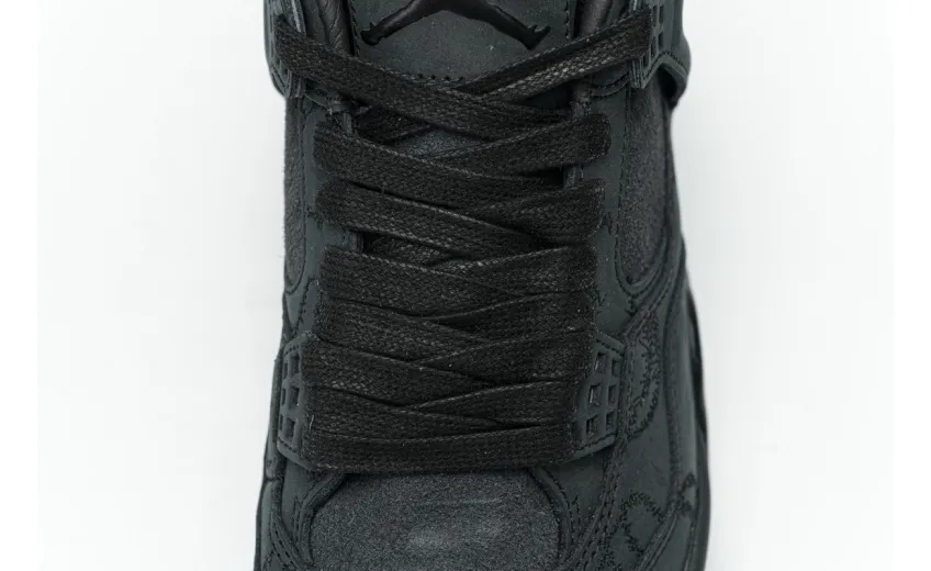 Reps StockX Shoes Air Jordan 4 Retro KAWS Black 930155-001??