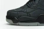 Reps StockX Shoes Air Jordan 4 Retro KAWS Black 930155-001??