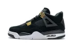 Reps StockX Shoes Air Jordan 4 Retro “Royalty” Black Gold 308497-032??