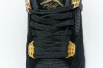 Reps StockX Shoes Air Jordan 4 Retro “Royalty” Black Gold 308497-032??