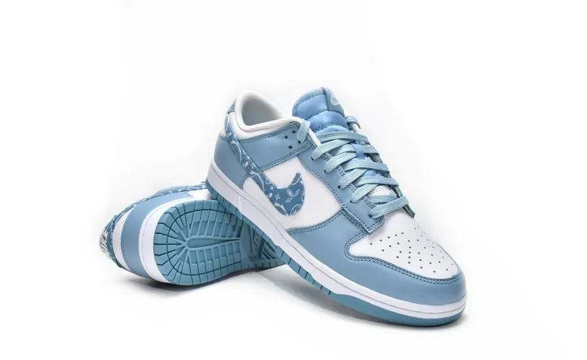Reps StockX Shoes Nike Dunk Low Blue Paisley DH4401-101??