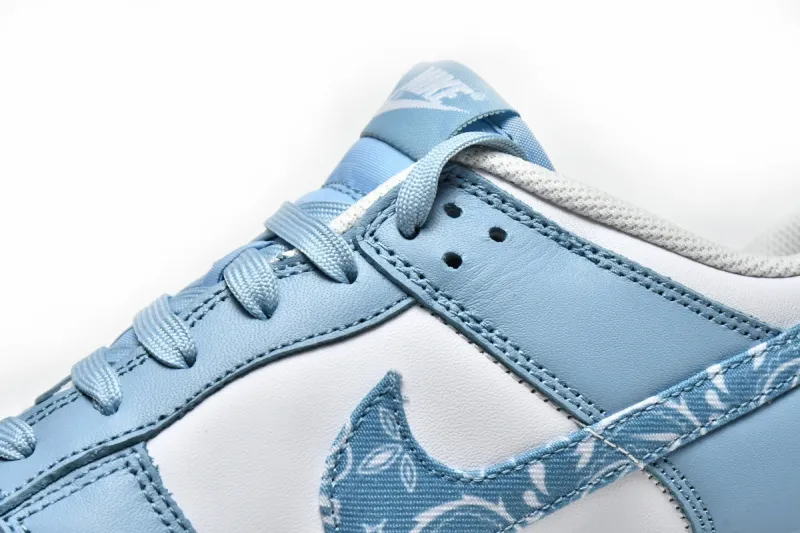 Reps StockX Shoes Nike Dunk Low Blue Paisley DH4401-101??