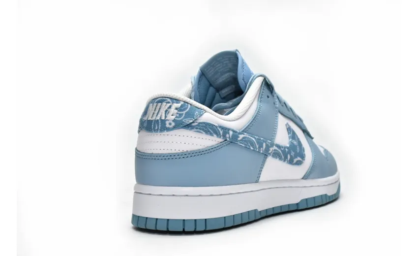 Reps StockX Shoes Nike Dunk Low Blue Paisley DH4401-101??