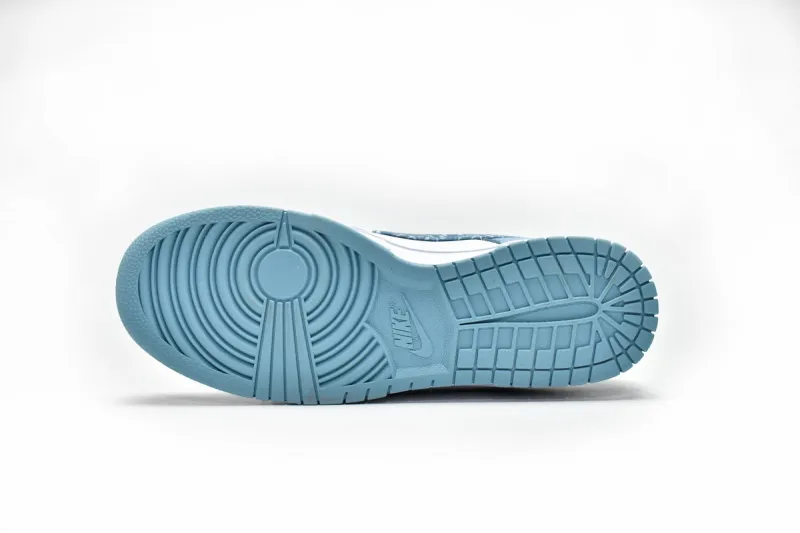 Reps StockX Shoes Nike Dunk Low Blue Paisley DH4401-101??