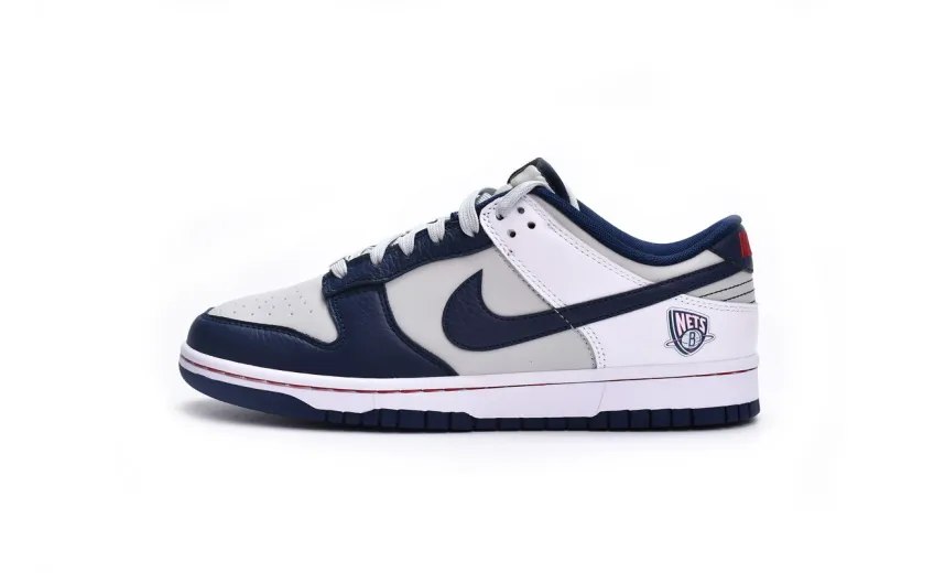 Reps StockX Shoes NBA x Nike Dunk Low Brooklyn Nets Grey DD3363-001??