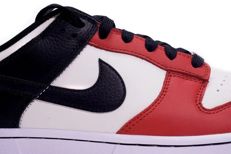 Reps StockX Shoes NBA x Nike Dunk Low EMB 75th Anniversary Red White Black DD3363-100??