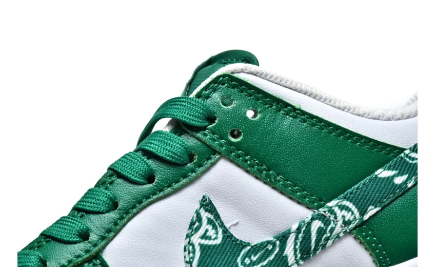 Reps StockX Shoes Nike Dunk Low ESS Green Paisley DH4401-102??