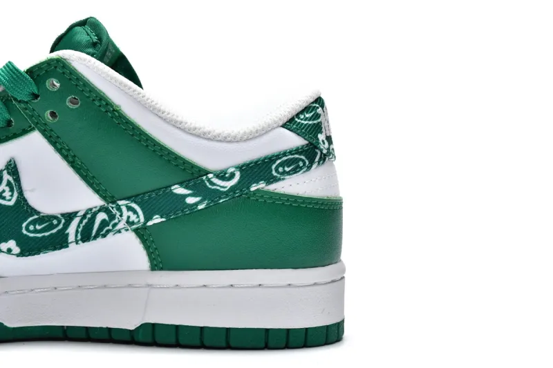 Reps StockX Shoes Nike Dunk Low ESS Green Paisley DH4401-102??