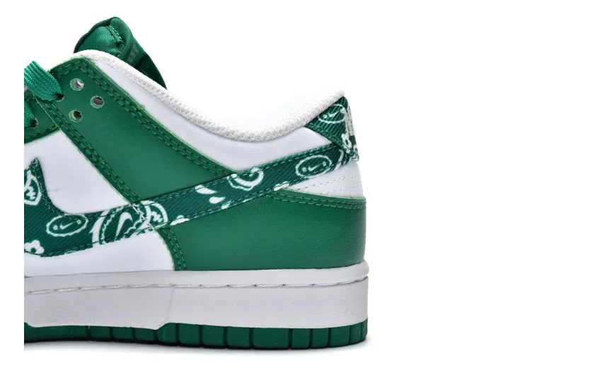 Reps StockX Shoes Nike Dunk Low ESS Green Paisley DH4401-102??