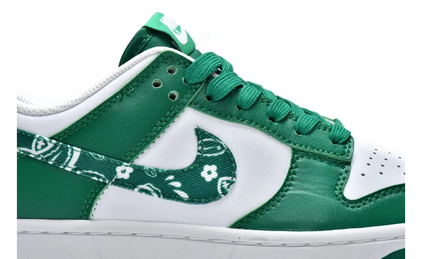 Reps StockX Shoes Nike Dunk Low ESS Green Paisley DH4401-102??