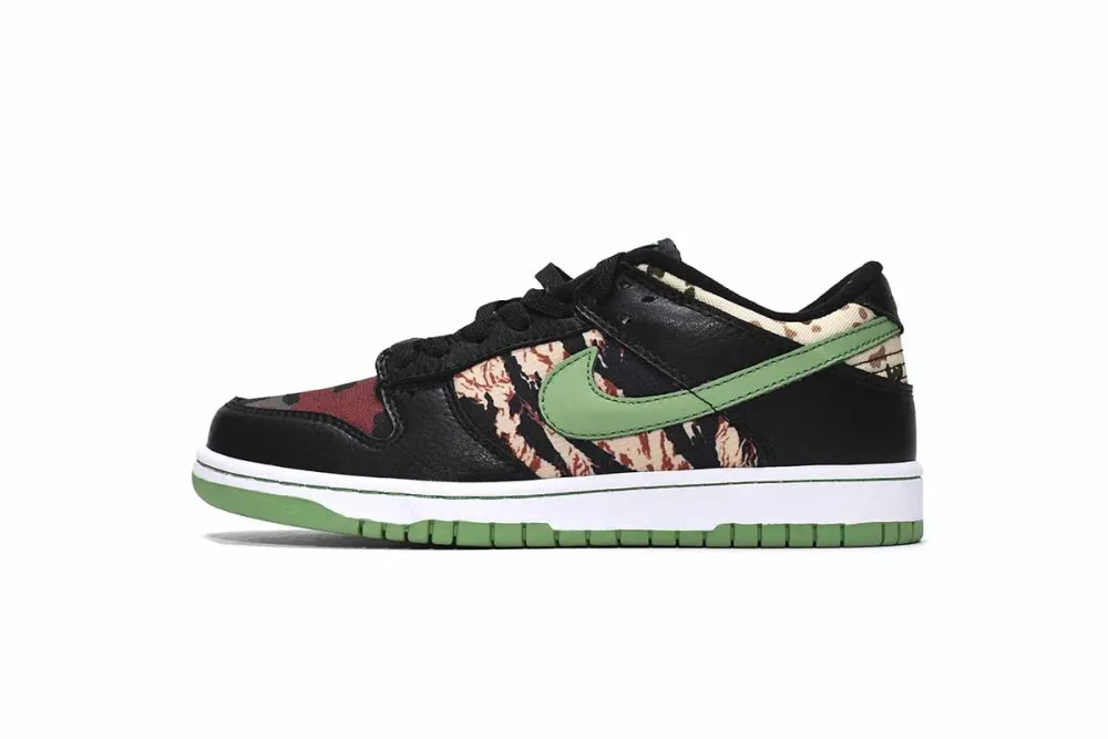 Reps StockX Shoes Nike SB Dunk Low Black CamouFlage DH0597-001??