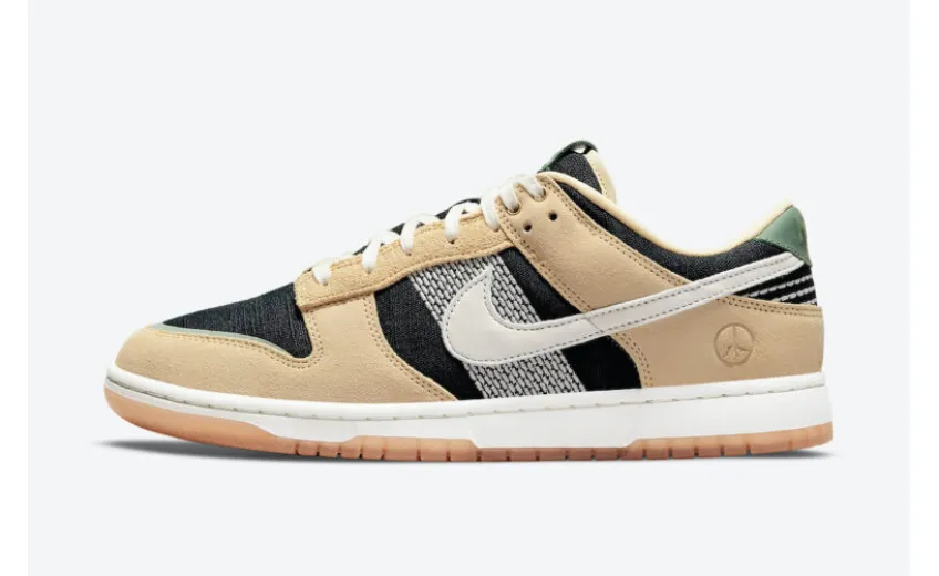 Reps StockX Shoes Nike Dunk Low Rooted in Peace White Black DJ4671-294??