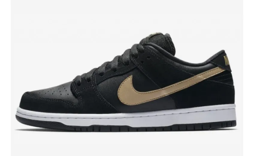 Reps StockX Shoes Nike SB Dunk Low Takashi Black Gold BQ6817-002??