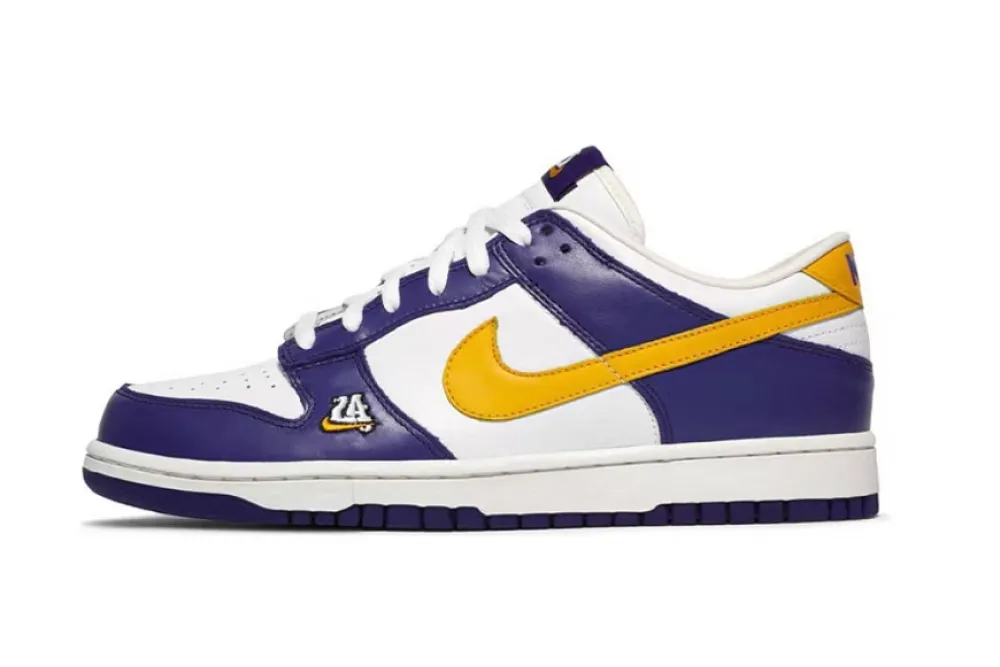 Reps StockX Shoes Nike SB Dunk Low LA Blue White Yellow 309431-751??
