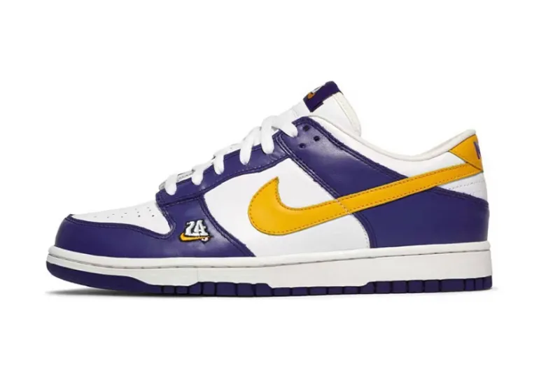 Reps StockX Shoes Nike SB Dunk Low LA Blue White Yellow 309431-751??