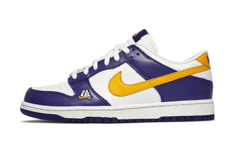 Reps StockX Shoes Nike SB Dunk Low LA Blue White Yellow 309431-751??