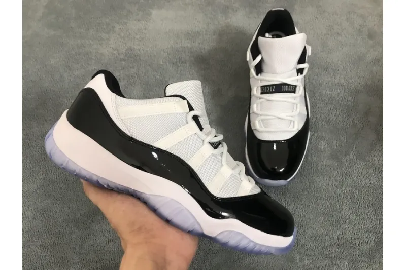 Reps StockX Shoes Air Jordan 11 Retro Low Concord Black White 528895-153??