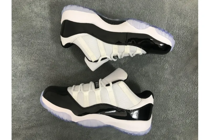 Reps StockX Shoes Air Jordan 11 Retro Low Concord Black White 528895-153??