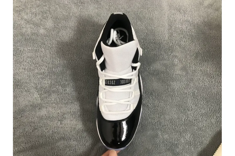Reps StockX Shoes Air Jordan 11 Retro Low Concord Black White 528895-153??