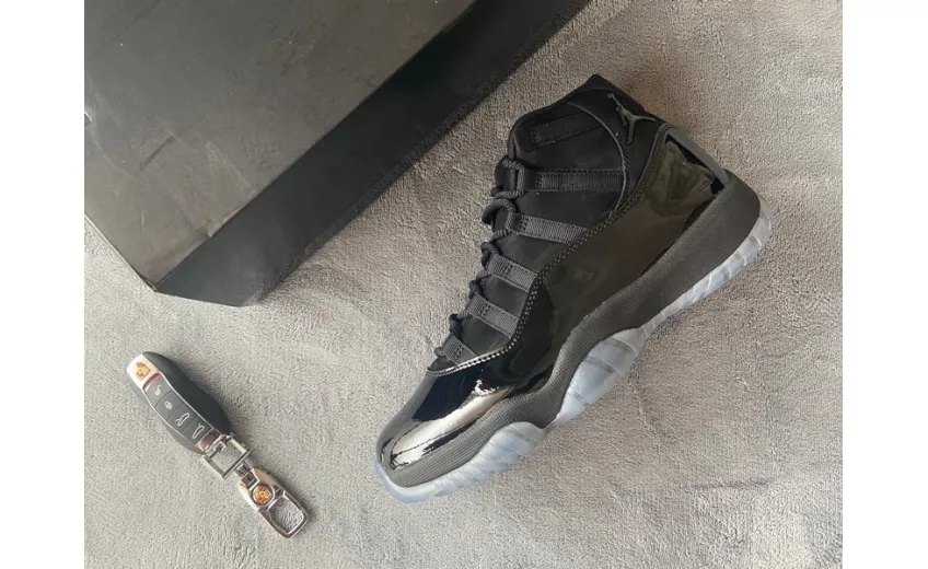 Reps StockX Shoes Air Jordan 11 Retro “Cap and Gown Black 378037-005??