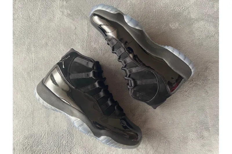 Reps StockX Shoes Air Jordan 11 Retro “Cap and Gown Black 378037-005??
